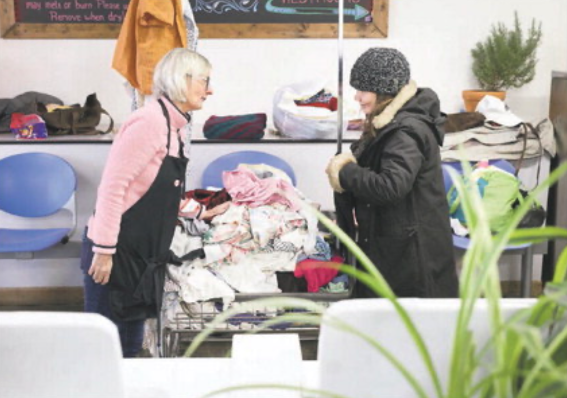 Newspaper Article about the Deacon’s Local Outreach Ministry: Laundry Love